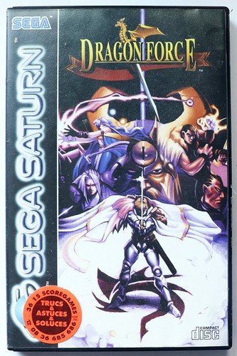 Dragon force rare sega saturn - dragon,