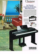 PUBLICITE ADVERTISING 074  1992  YAMAHA   CLAVINOVA   piano contemporain