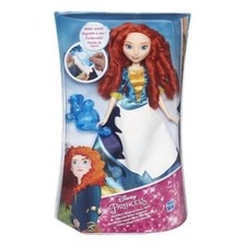 DISNEY Poupée princesse MERIDA robe magique Hasbro Rebelle NEUVE