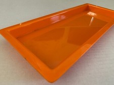 PLATEAU PLASTIQUE - VINTAGE ORANGE