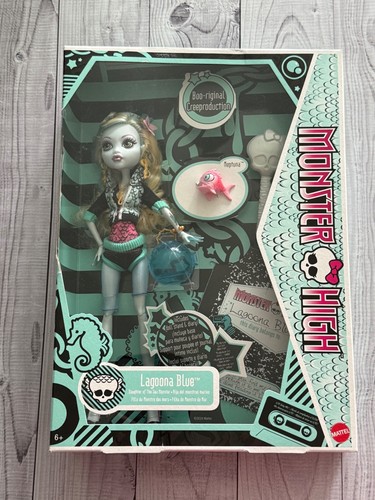 Monster high doll - lagoona, blue