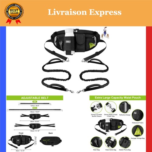 Etaccu laisse canicross pour - etaccu,