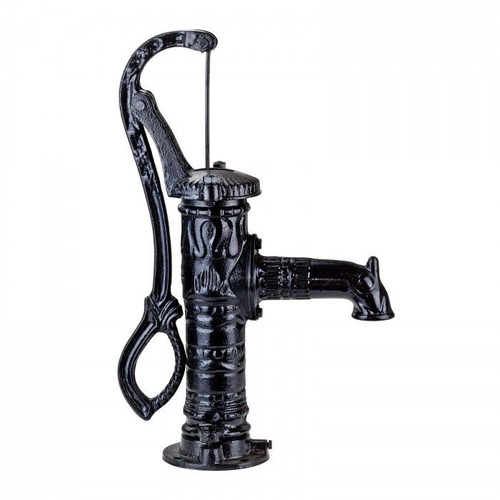 Pompe eau manuelle fonte - pompe, en