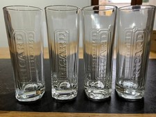 B04-Lot de 4 verres tube