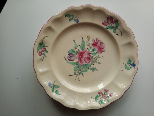Ancien plat porcelaine - ancien,