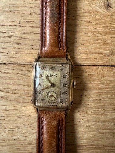 Gruen veri thin montre - gruen, veri-thin