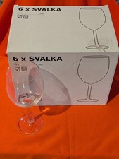 IKEA SVALKA Wine Glass Clear