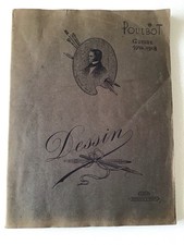 Ancien Cahier Dessin -