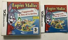 Lapin Malin J'Apprends à Lire et à Ecrire 5-7 Ans DS