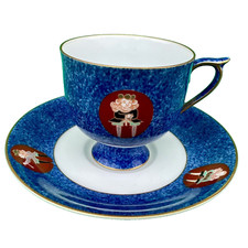 Tasse à café en porcelaine japonaise Fukagawa Seiji Arita Japon Made in Japan