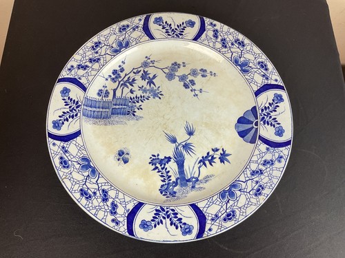 Plat faience creil montereau - plat,