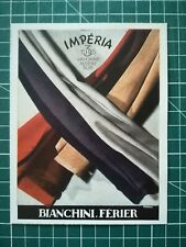 057 PUB ANCIENNE ADVERT clipping 1920 Tissus Bianchini Férier