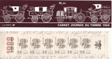 FRANCE BANDE CARNET NEUF** JOURNEE DU TIMBRE 1988 N° BC 2526A