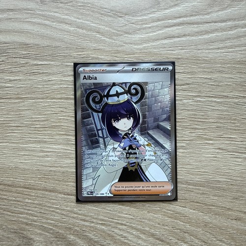 Carte pokémon albia dresseur - carte,