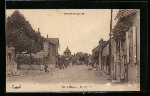 Cpa thiel poste - thiel,, la