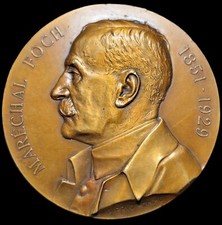 Médaille maréchal foch - du, en