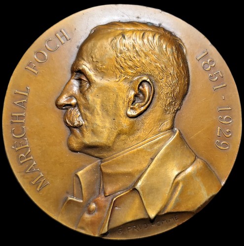 Médaille maréchal foch en - maréchal,