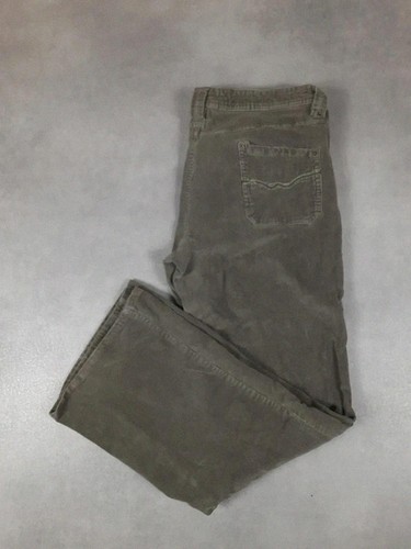Pantalon velours côtelé gris - pantalon,