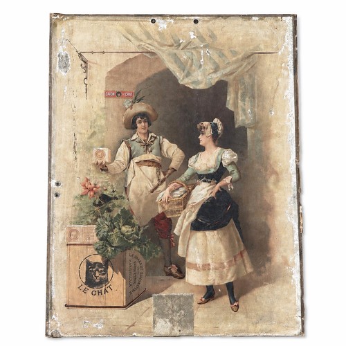 Ancienne affiche publicitaire