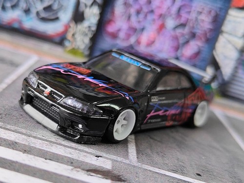 Hot wheels custom nissan gtr - wheels,