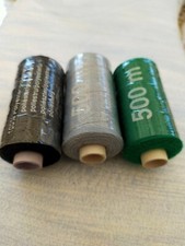 bobines de fil  500 m  3 couleurs