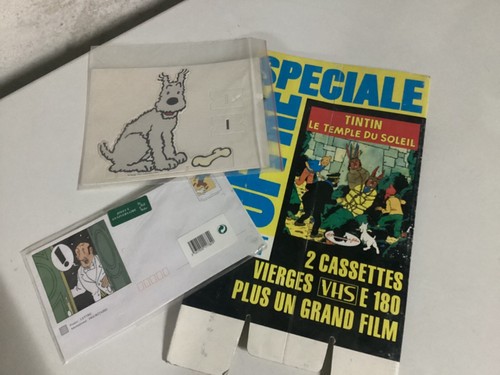 Plv tintin milou courrier - plv,
