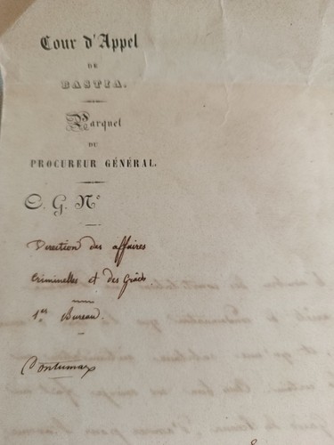 Las lettre autographe - las,