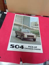 Peugeot  504 Pick up cassis