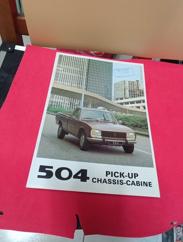 Peugeot 504 pick cassis - pick, up