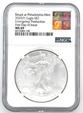2020 argent américain aigle - argent,