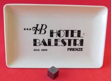 Cendrier publicitaire HOTEL BALESTRI - FLORENCE ITALIE (FIRENZE)