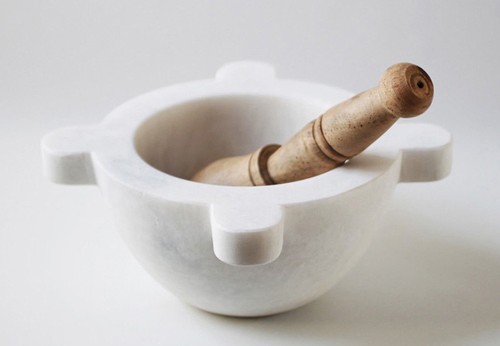 Mortier cuisine marbre - en,