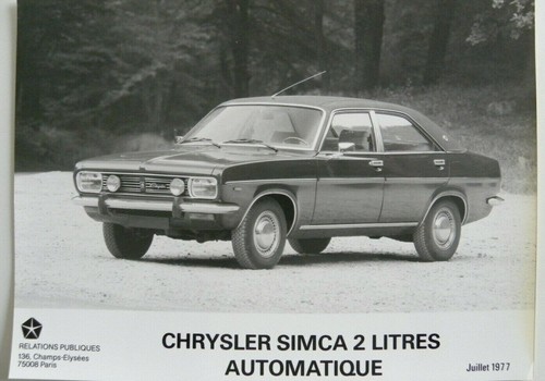 Photo presse chrysler - photo,
