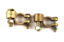 Paire de cosses de batterie négative(-) et positivé(+) Câble 16 à 35 mm2