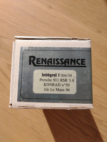 Renaissance resin car kit - renaissance, 1/43