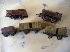 lot de train hornby et eclair 2 loco et 3 wagon