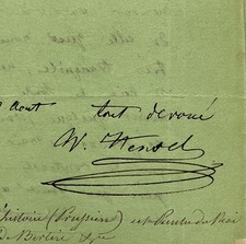 Le peintre Wilhelm Hensel, s'installe à Boulogne-sur-Mer, avec son épouse Fan...