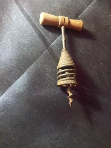 Ancien tire bouchon corkscrew - tire,