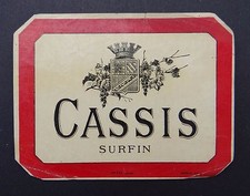 Ancienne étiquette Apéritif