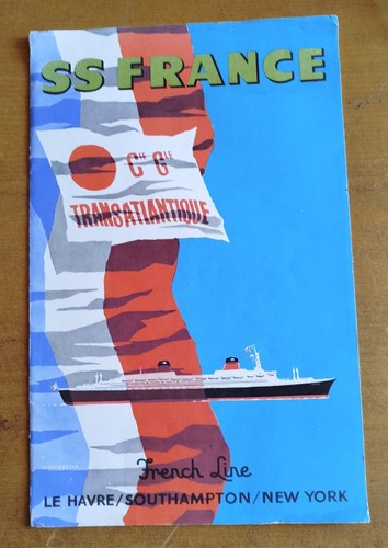 Rare brochure ss france - ❤️rare,
