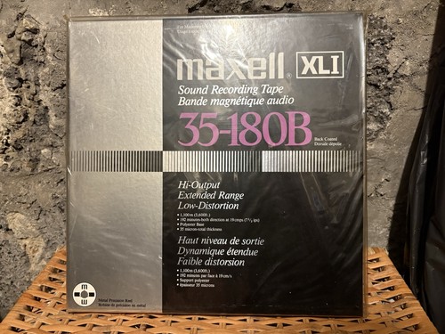 Bandes maxell 180b - maxell, neuves