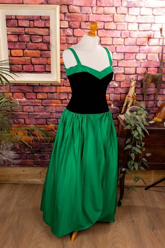 Robe soirée vintage - de, noir