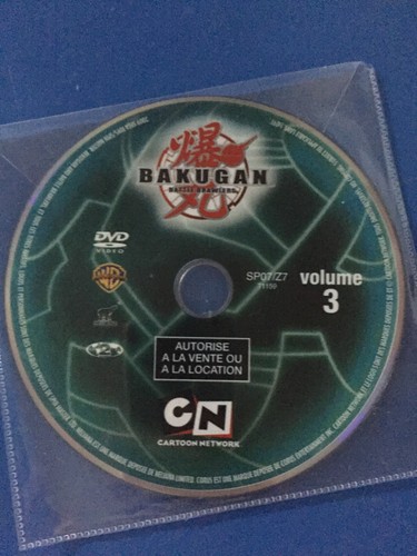 Bakugan vol dvd pochette - bakugan,