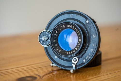 Boyer saphir 75mm 8 - boyer, f/2.8