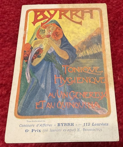 Byrrh carte postale concours - byrrh,