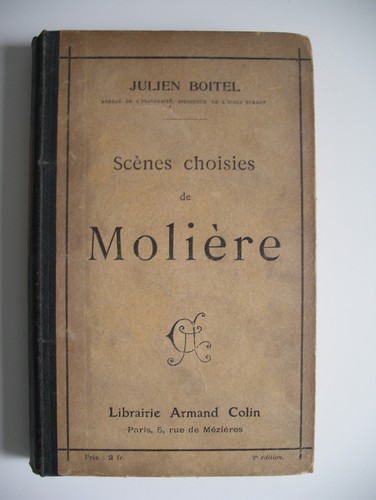 Livre 1902 molière - de, :
