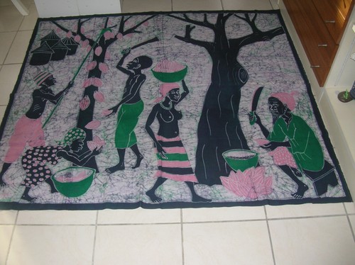 Tenture ancienne africaine