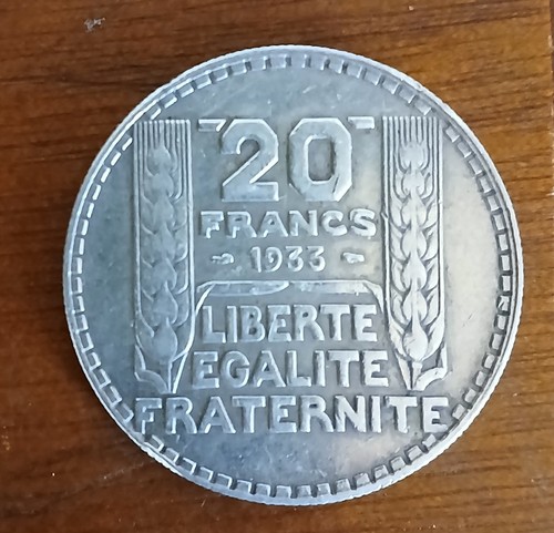 Rare 1933 francs turin - rare, 20
