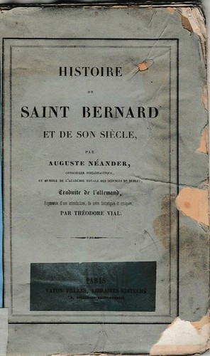 Neander histoire de - -,
