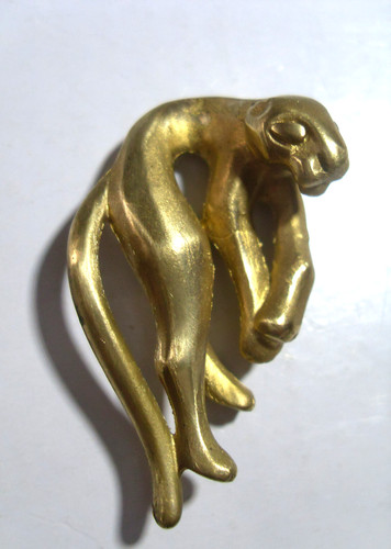 Petite sculpture panthère en - petite,